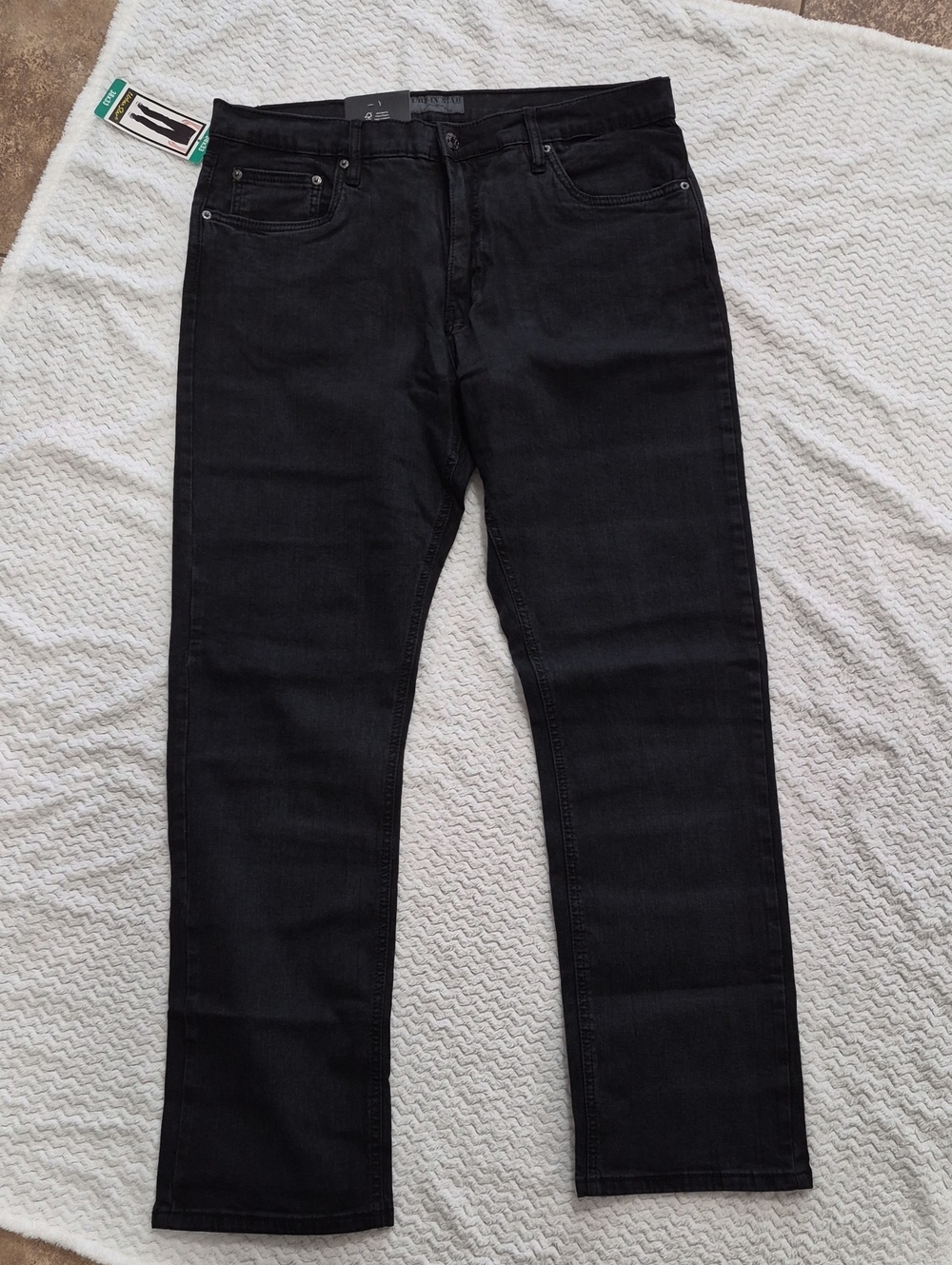Classic Straight Black Men's Jeans